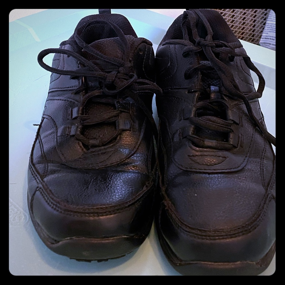 Black nonslip sneakers